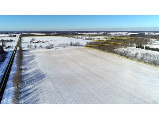 TRACTS 5 & 6 - 1-4 IN BACKGROUND - REAL ESTATE AUCTION - 168+/- ACRES IN 8 TRACTS IN LAPORTE COUNTY, INDIANA